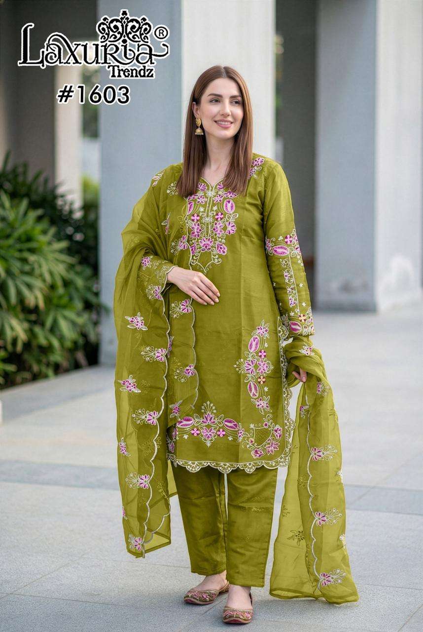 LAXURIA TRENDZ 1603 PURE ROMAN EMBROIDERY DRESSES-00005