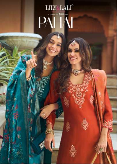 LILY LALI PAHAL 30201 TO 30204 SERIES VISCOSE SILK EMBROIDERY DRESSES-00028