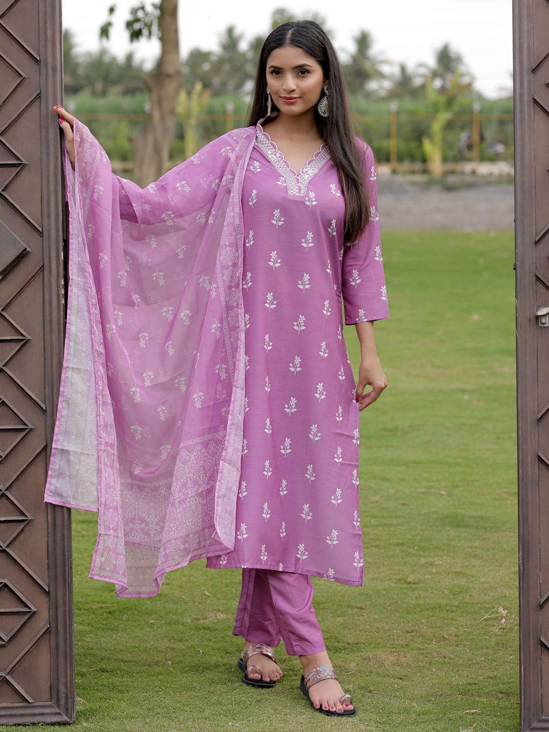MALVIKA BY ASLIWHOLESALE VISCOSE RAYON PRINTED DRESSES-00264