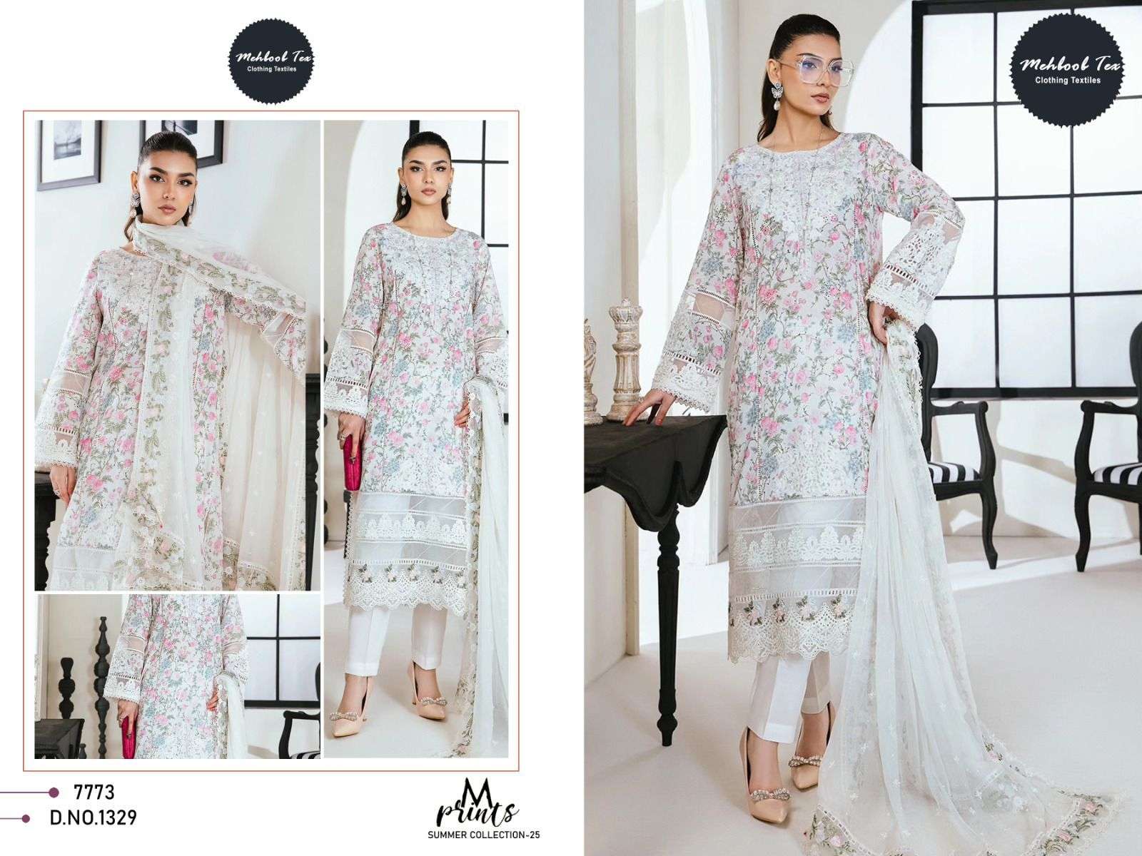 MEHBOOB TEX 1329 COTTON PRINTED DRESSES-00071