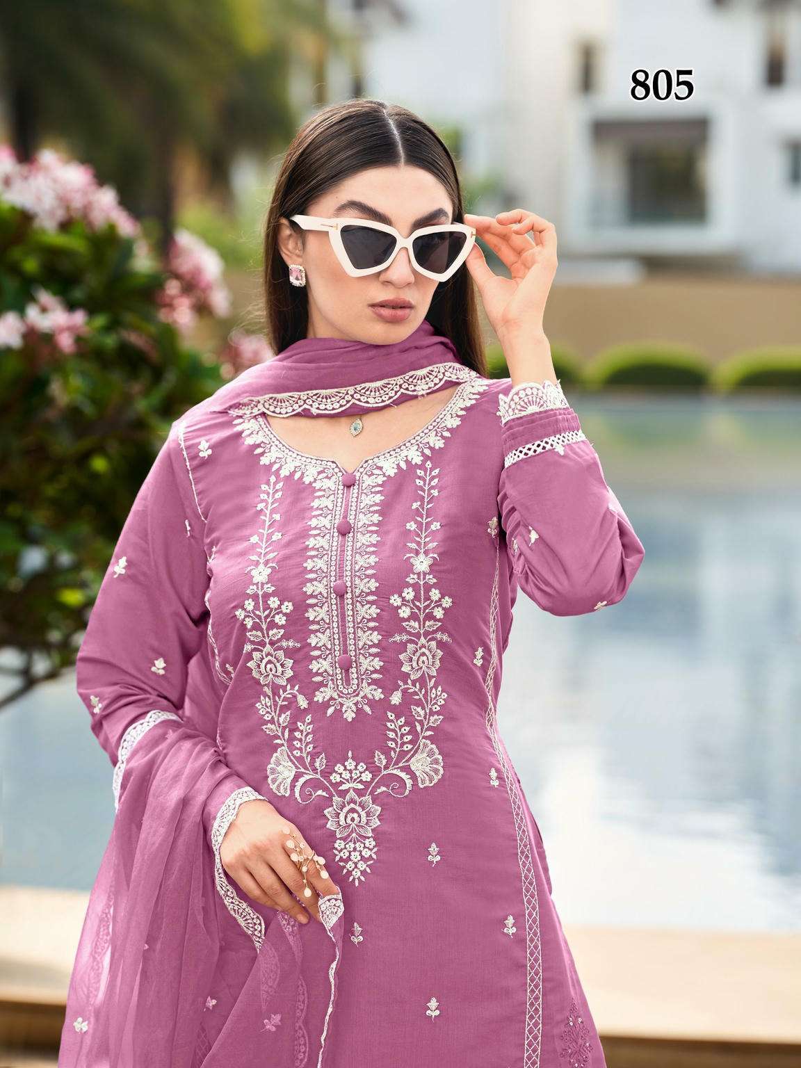 MRUDANGI NIMAYA VOL-1 VISCOSE EMBROIDERY DRESSES - 00095
