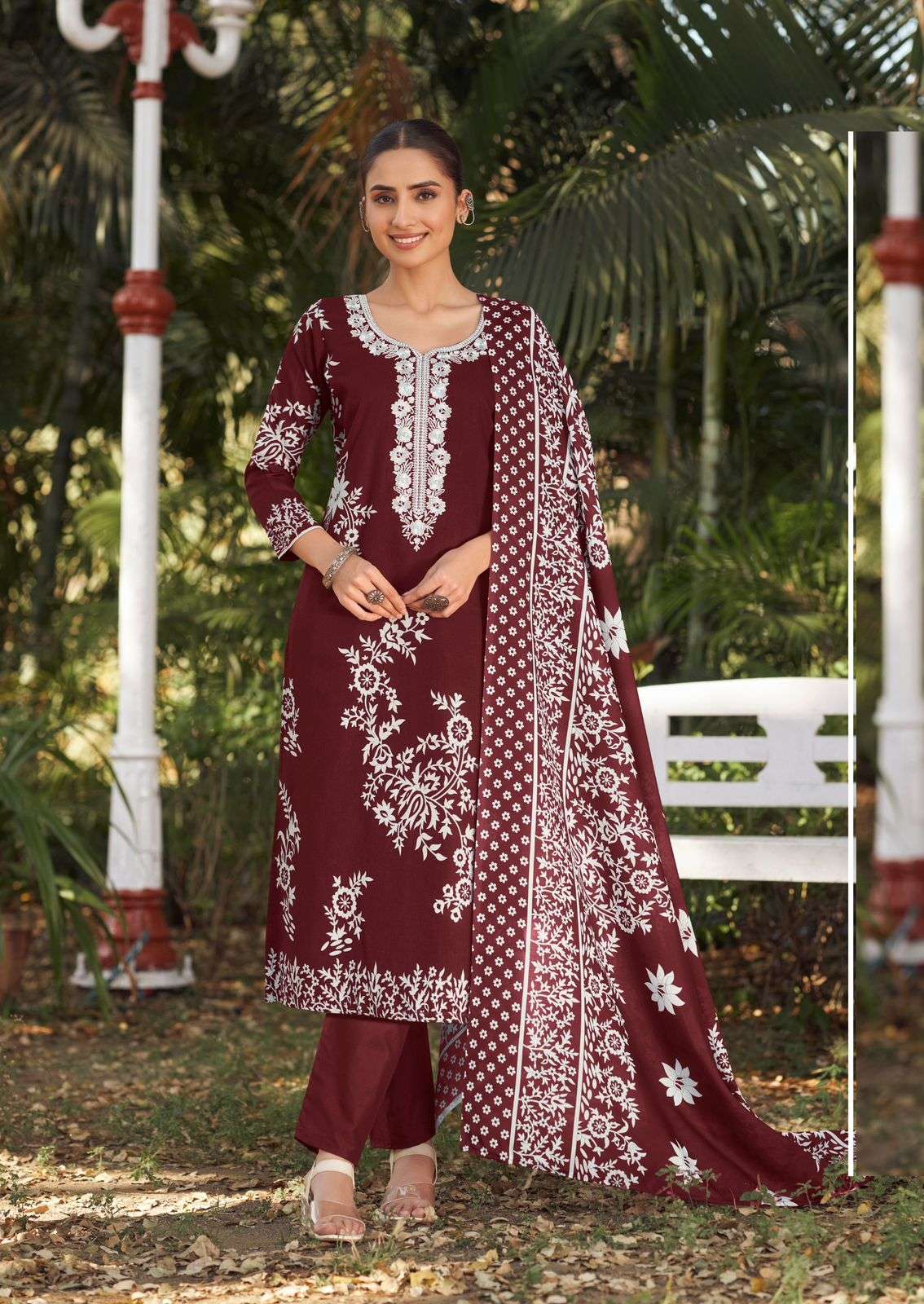 NISANKA AVATARA VOL-2 LAWN VISCOSE EMBROIDERY PAKISTANI DRESSES-00201