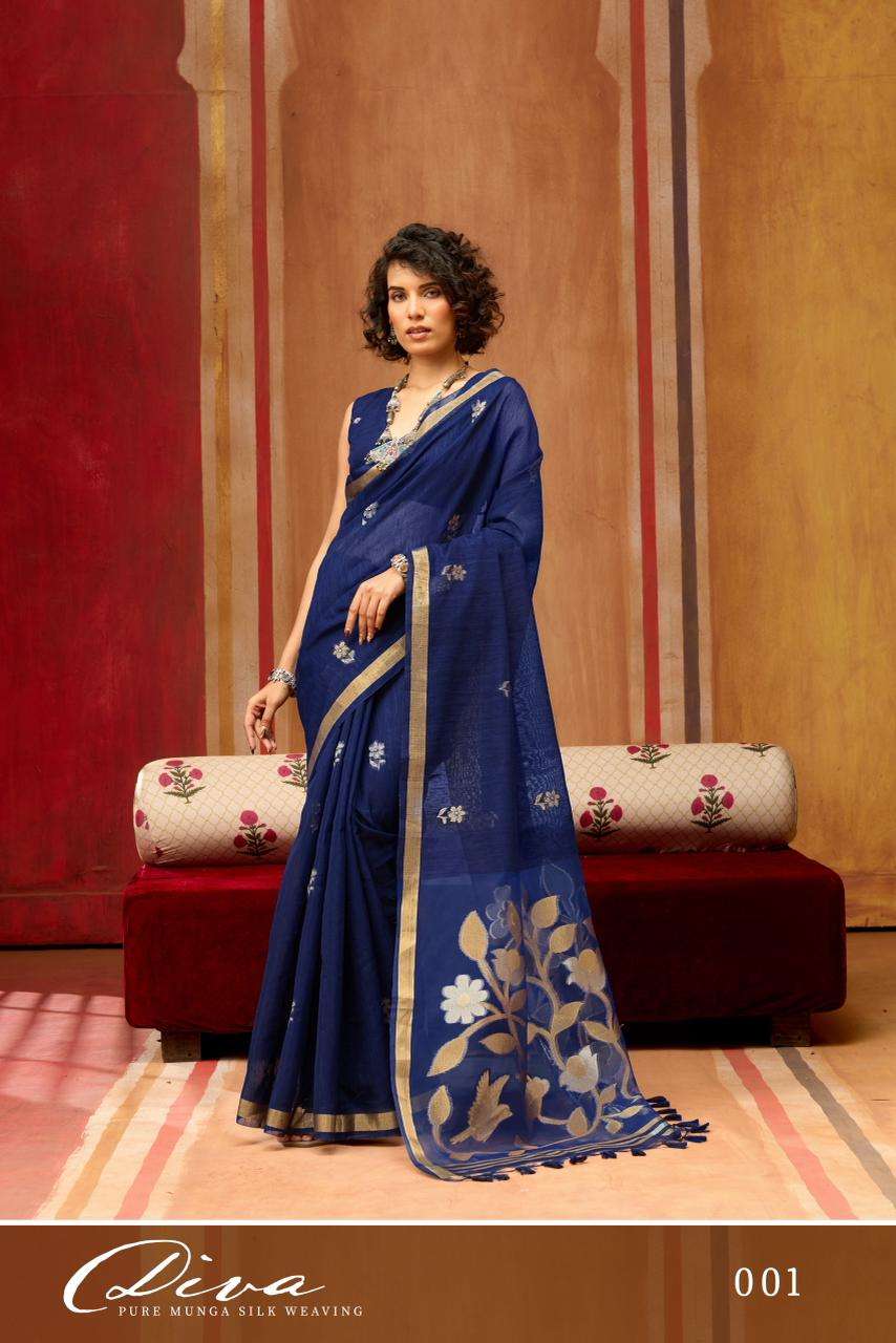 RAJTEX DIVA 001 TO 006 SERIES SILK SAREES-00137