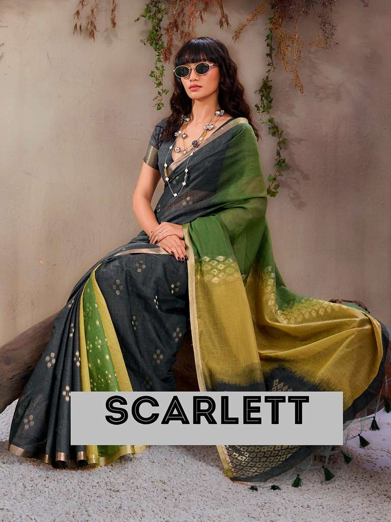 RAJTEX SCARLETT 001 TO 005 SERIES VISCOSE COTTON SAREES-00137