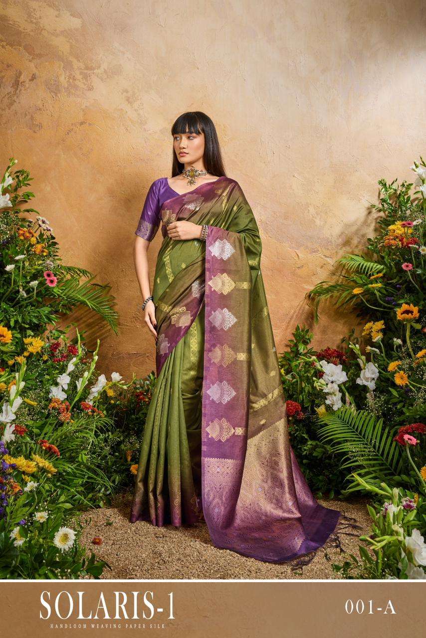 RAJTEX SOLARIS VOL-01 A TO F SERIES SILK SAREES-00137