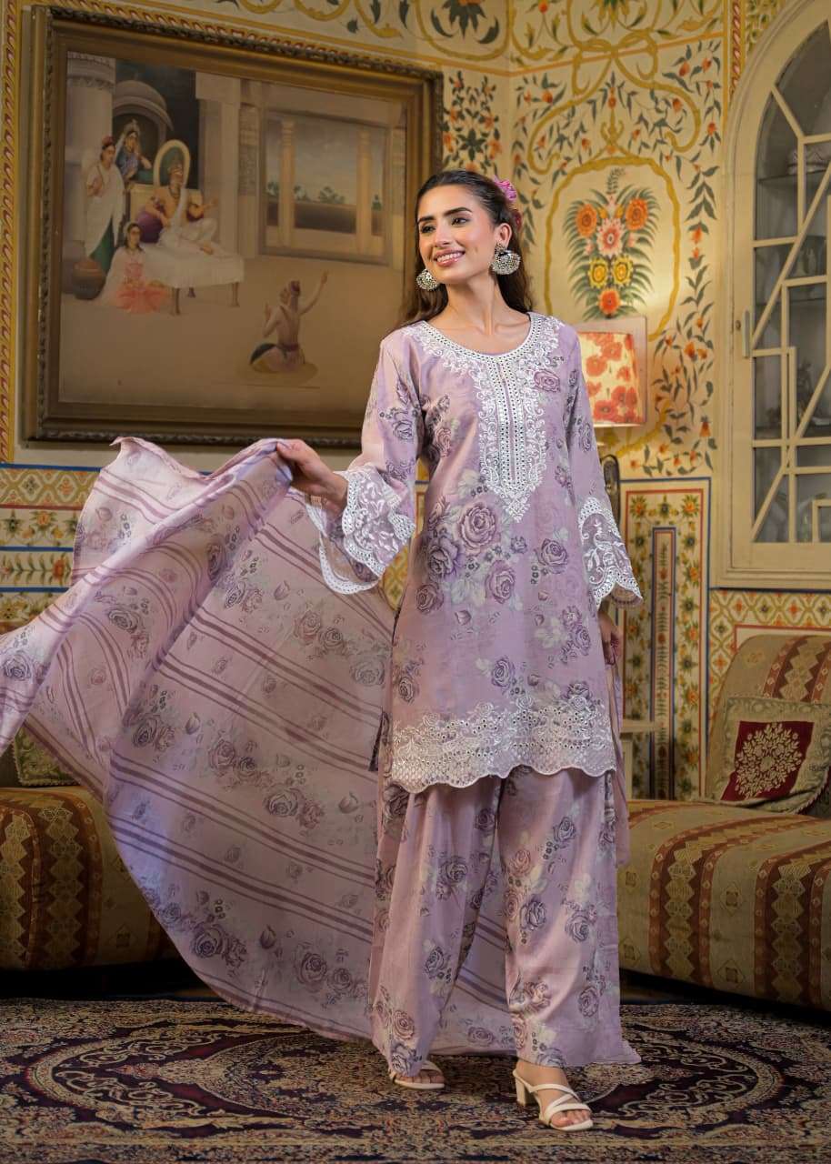 RIZVI VOL-5 BY ASLIWHOLESALE LAWN COTTON SALWAR SUITS FOR WOMEN -00318
