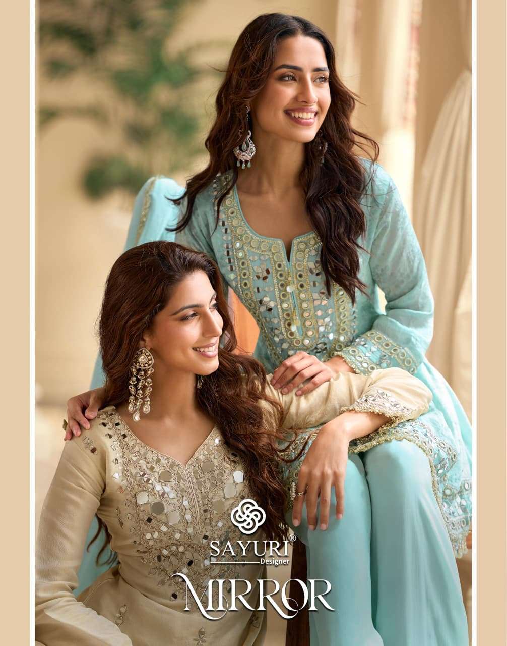 SAYURI MIRROR 10268 TO 10270 SERIES SILK EMBROIDERY DRESSES-00150