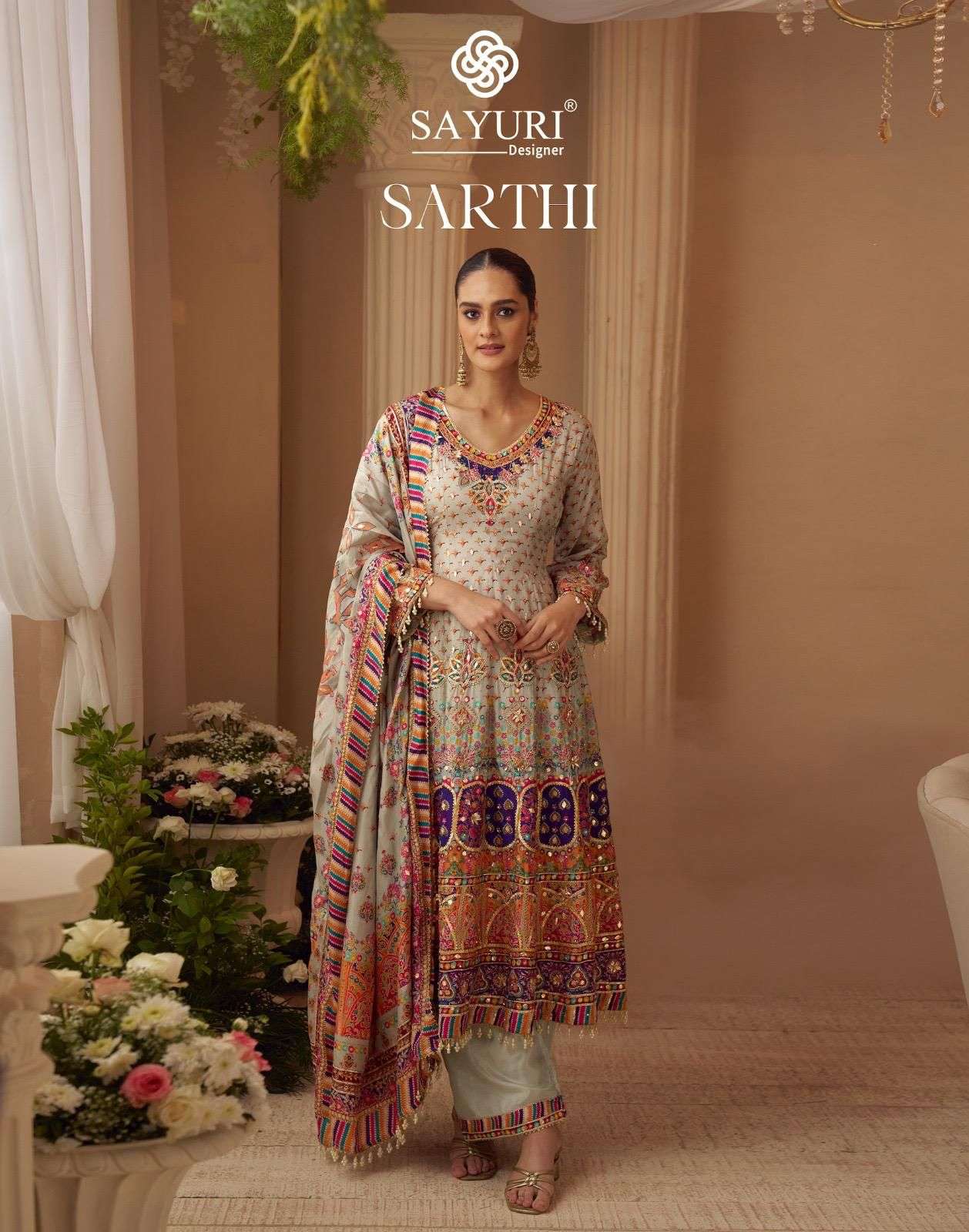 SAYURI SARTHI 10255 TO 10257 SERIES SILK PRINTED PAKISATNI DRESSES-00028