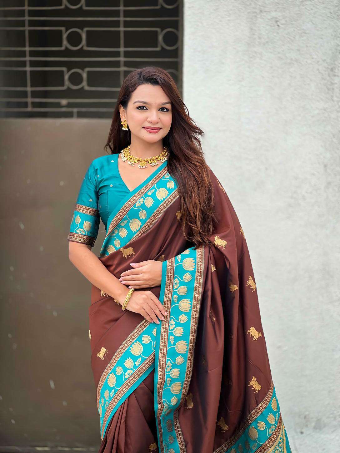 SF-981 BY ASLIWHOLESALE SILK PAITHANI SAREES-00314