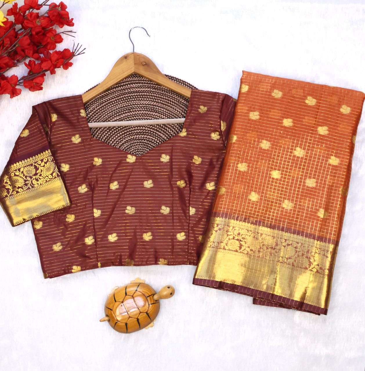 SF-988 BY ASLIWHOLESALE BANARASI TISSUE SILK  SAREE - 00314