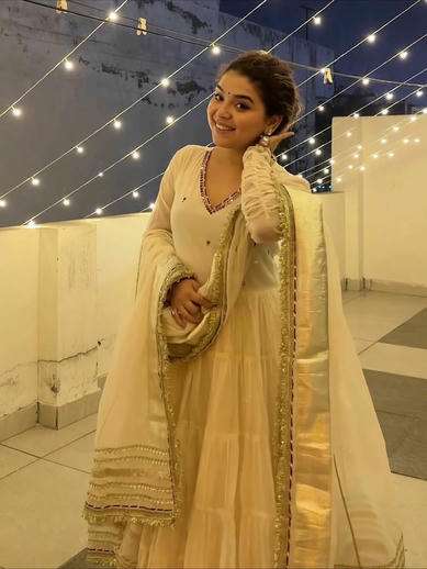 TD-6105 BY ASLIWHOLESALE VICHITRA SILK ANARKALI SUITS -00235
