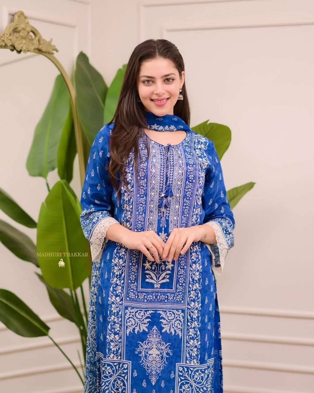 YD -022 BY ASLIWHOLESALE MUSLIN COTTON PRINTED PAKISTANI DRESSES-00104