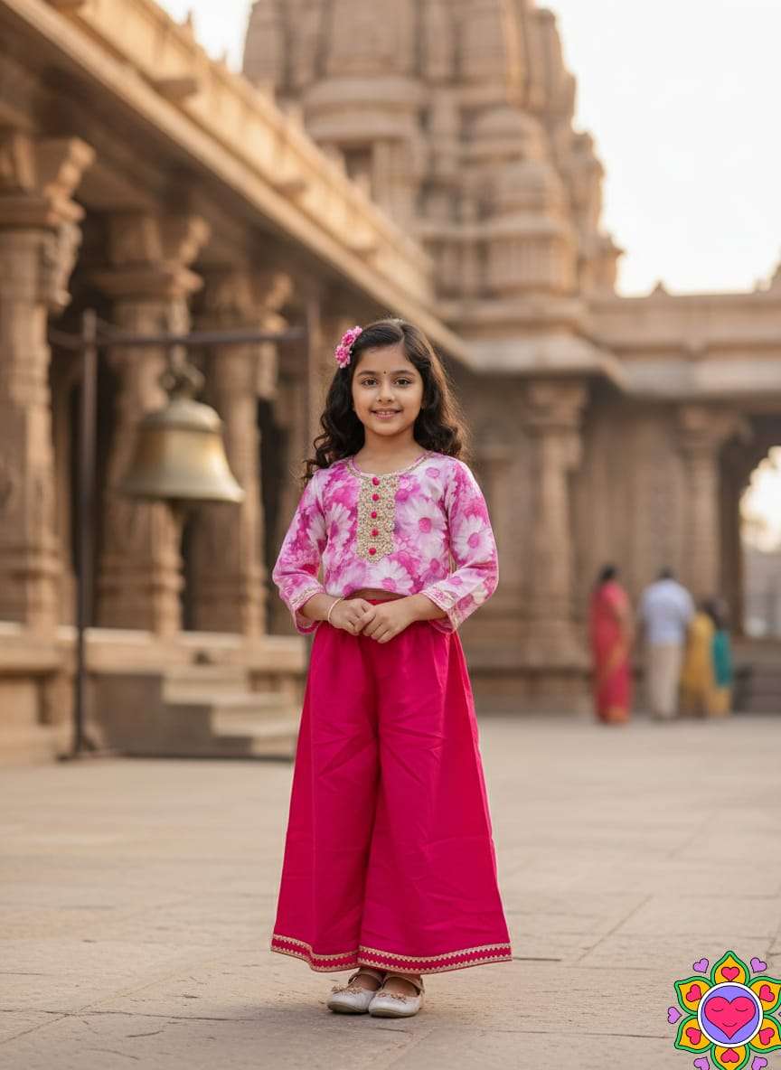 234 SERIES BY ASLIWHOLESALE COTTON PRINTED KIDS WEAR TOP AND BOTTOM-00293
