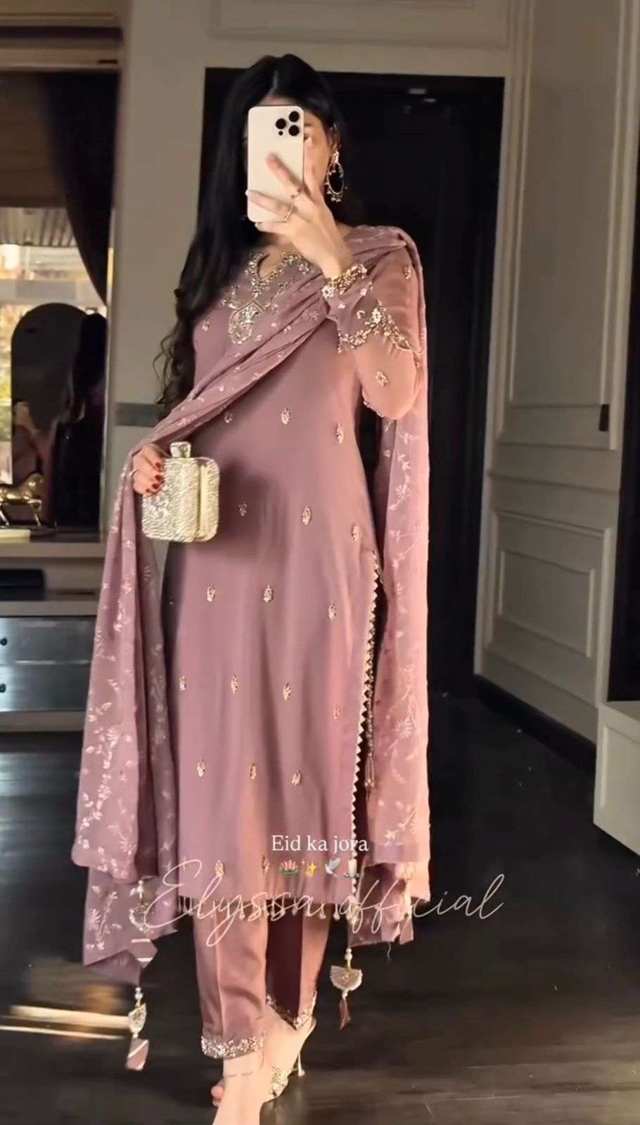 5328 HIT COLOUR BY ASLIWHOLESALE FAUX GEORGETTE EMBROIDERY PAKISTANI DRESSES - 00262