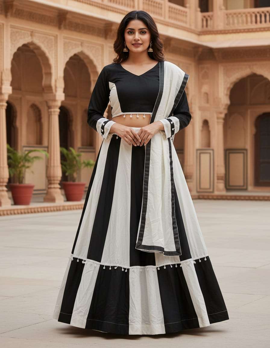 553 HIT BY ASLIWHOLESALE CHINON SILK EMBROIDERY PREMIUM LEHENGAS-00283