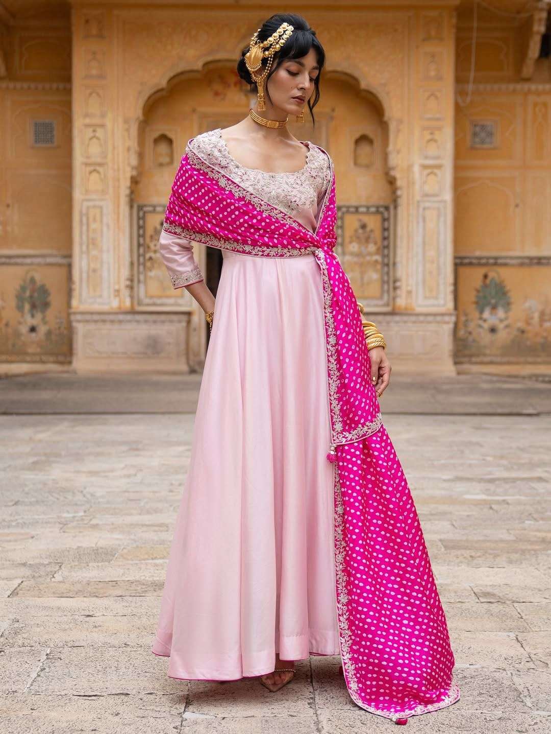 5990 HIT COLOUR BY ASLIWHOLESALE CREPE SILK EMBROIDERY DRESSES -  00242