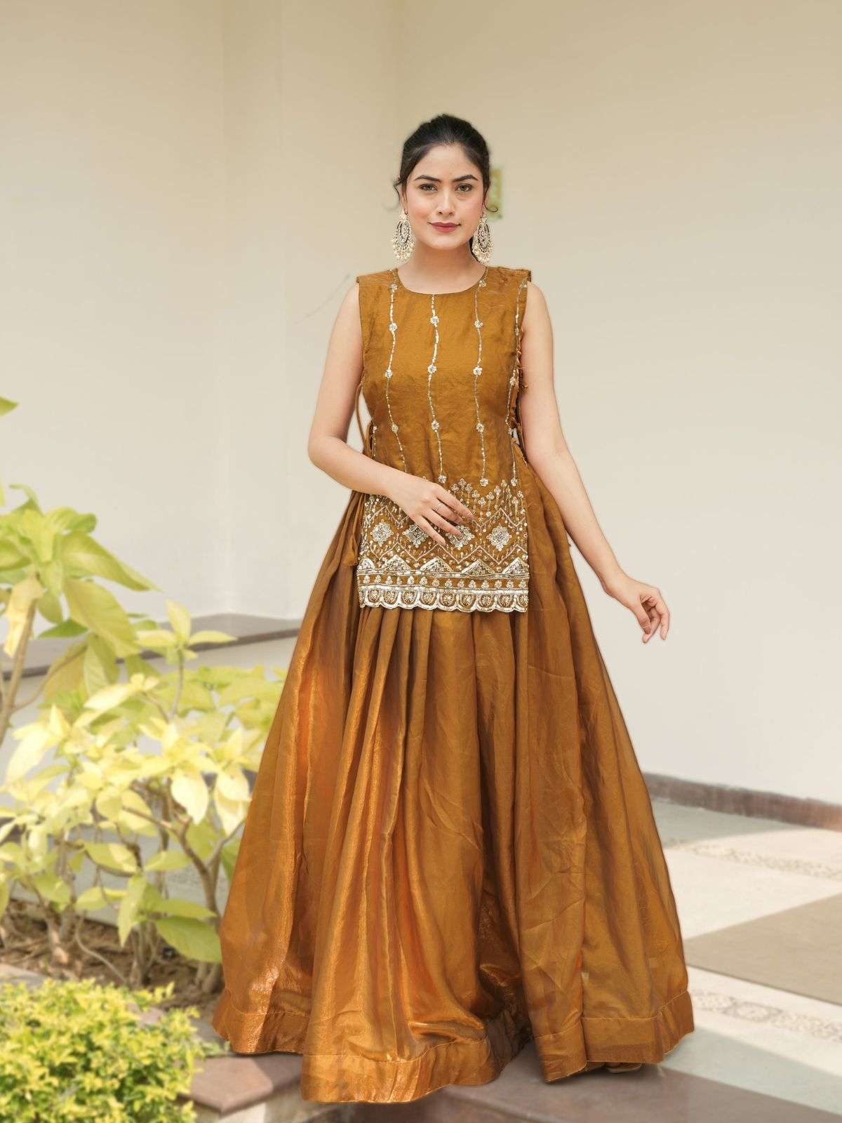 8129 COLOUR BY ASLIWHOLESALE DESIGNER PURE FANDY LEHENGAS-00135