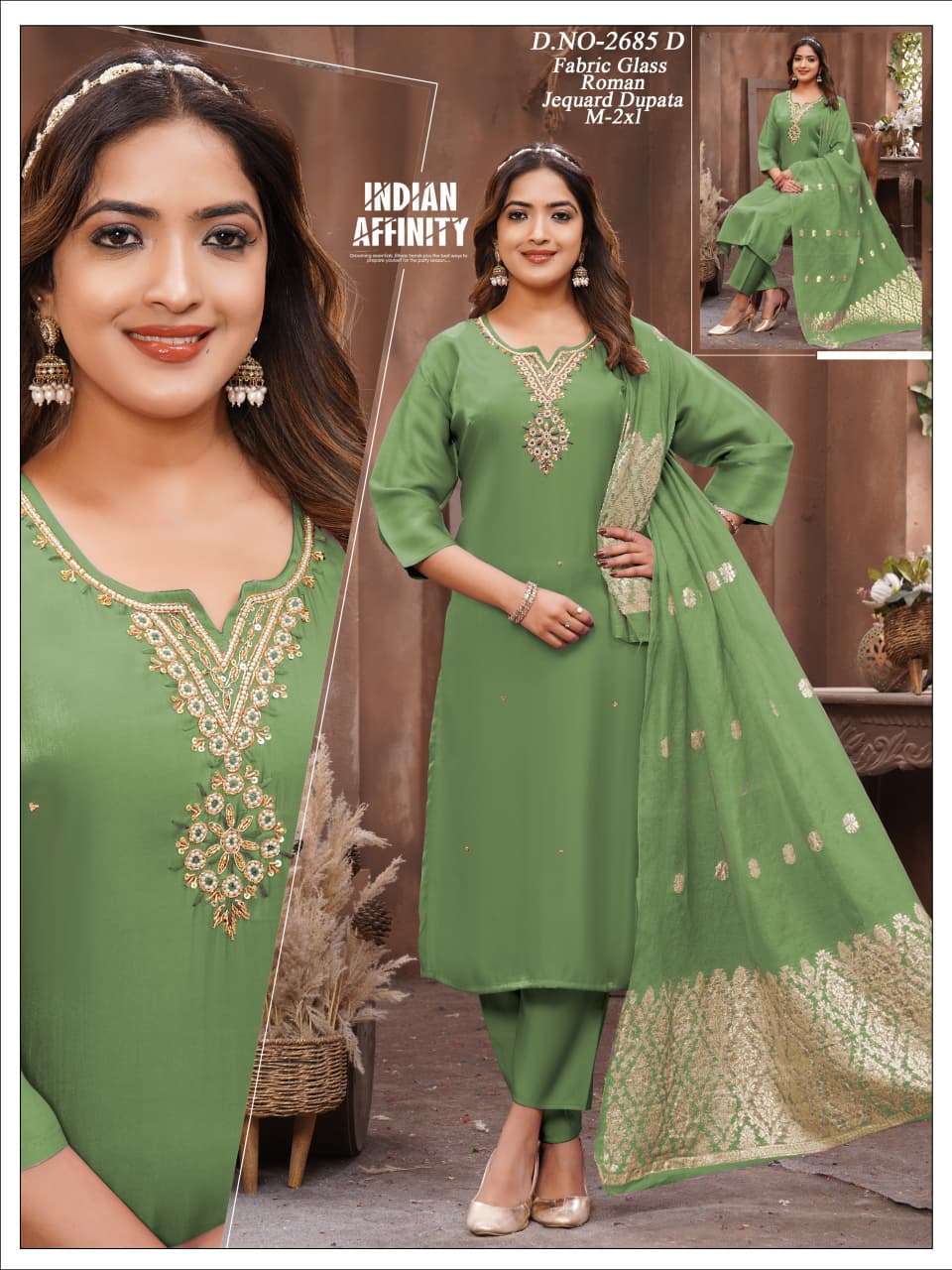 AFFINITY BY ASLIWHOLESALE ROMAN JACQUARD EMBROIDERY DRESSES-00320