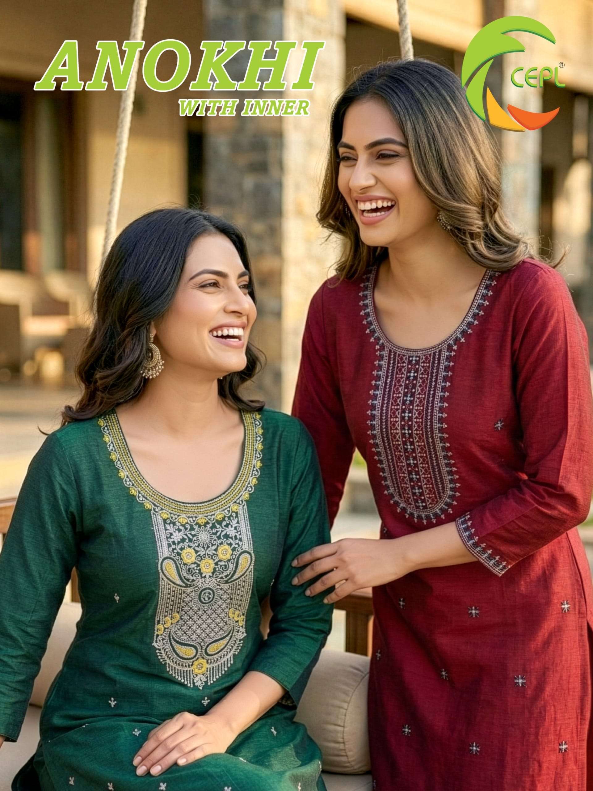 ANOKHI BY ASLIWHOLESALE VATICAN SILK PRINTED STITCHED SUIT SET-00320