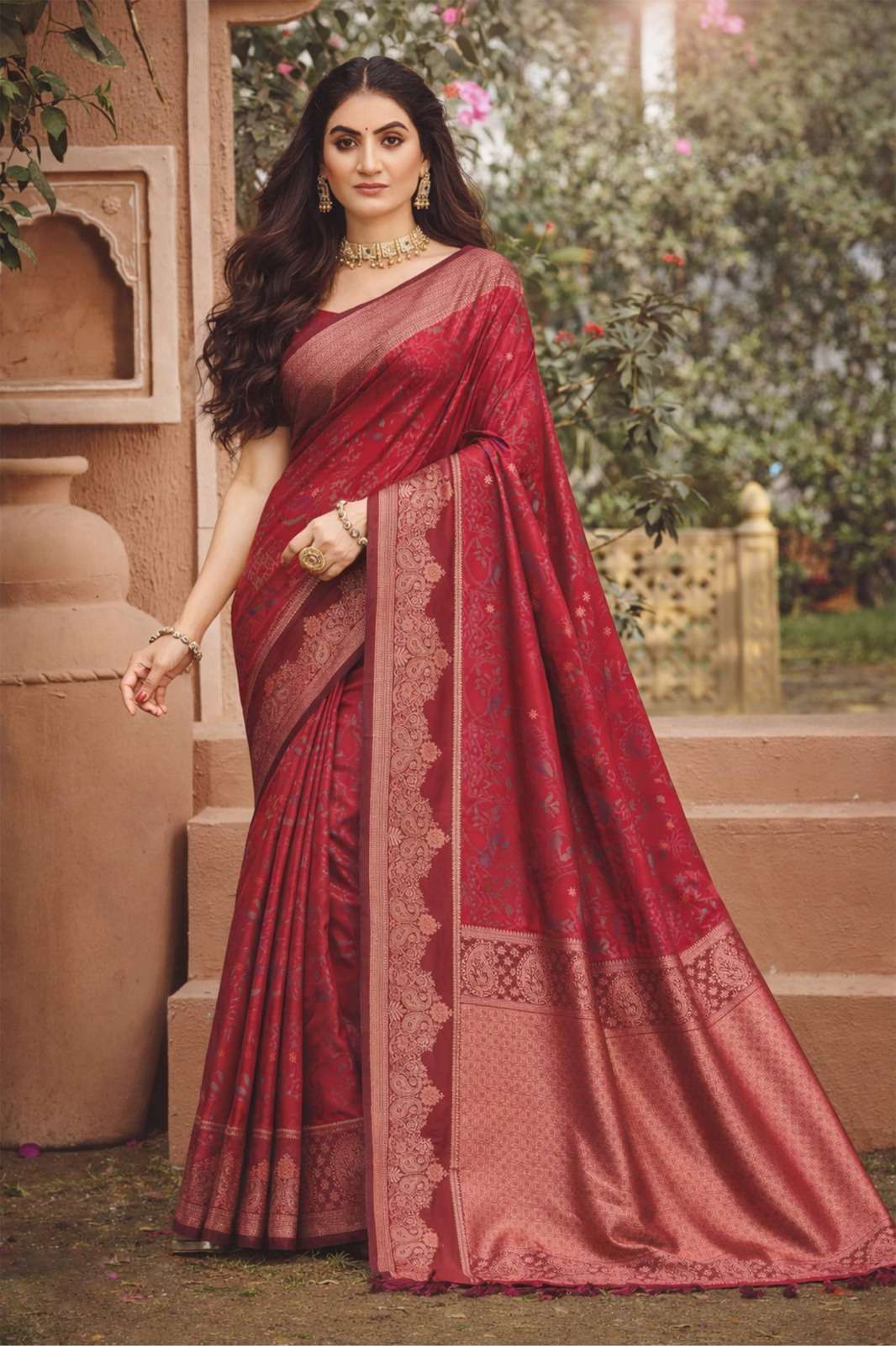 BUNAWAT KORVAI SILK PREMIUM PRINTED SILK SAREES-00037