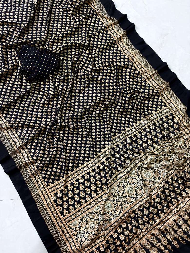 DEVYANI VOL-153 BY ASLIWHOLESALE CREPE GAJJI SILK SAREES - 00259