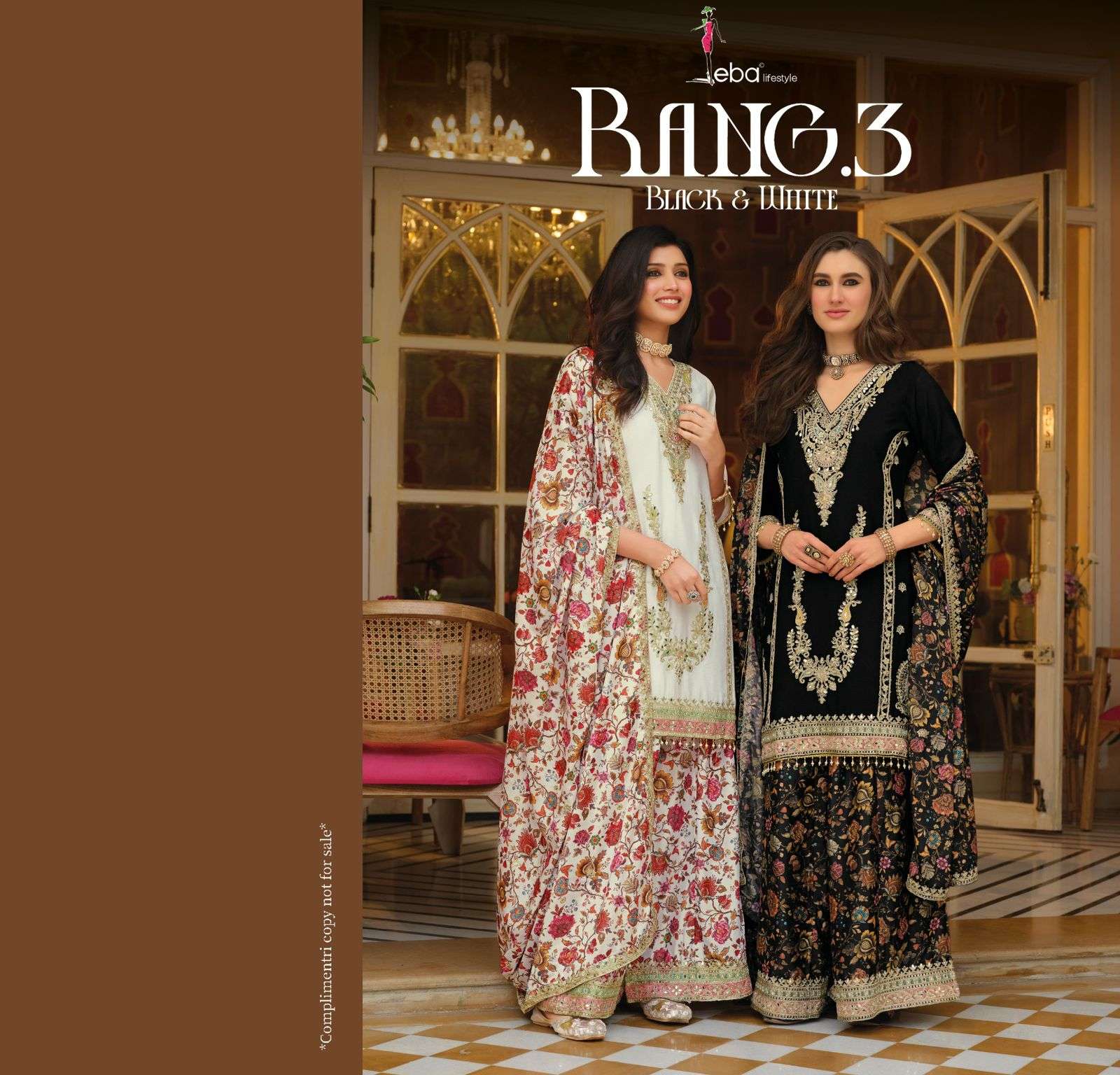 EBA LIFESTYLE RANG-3 2422 TO 2423 SERIES CHINON EMBROIDERY DRESSES-00289