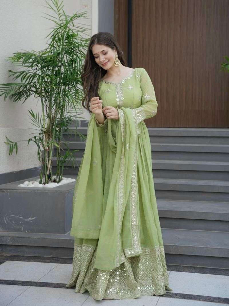 HIMANSHI VOL-910 BY ASLIWHOLESALE DESIGNER COTTON EMBROIDERY DRESSES-00211