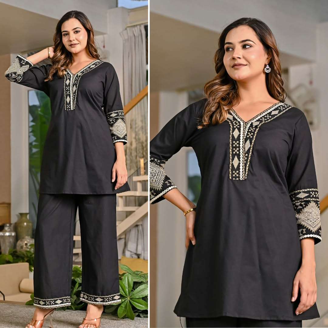 HIMANSHI VOL-914 BY ASLIWHOLESALE DESIGNER COTTON EMBROIDERY CO-ORD SET-00211