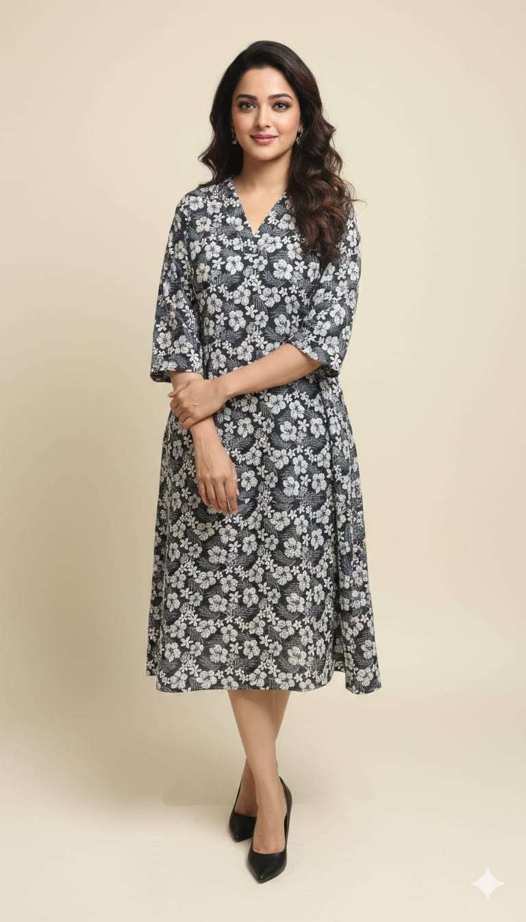 JANKI VOL-6 BY ASLIWHOLESALE COTTON PRINTED ANARKALI KURTIS-00321