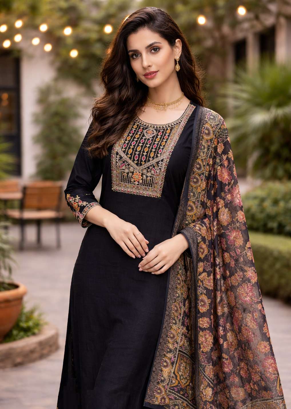 JANKI VOL-7 BY ASLIWHOLESALE COTTON SILK EMBROIDERY DRESSES - 00321