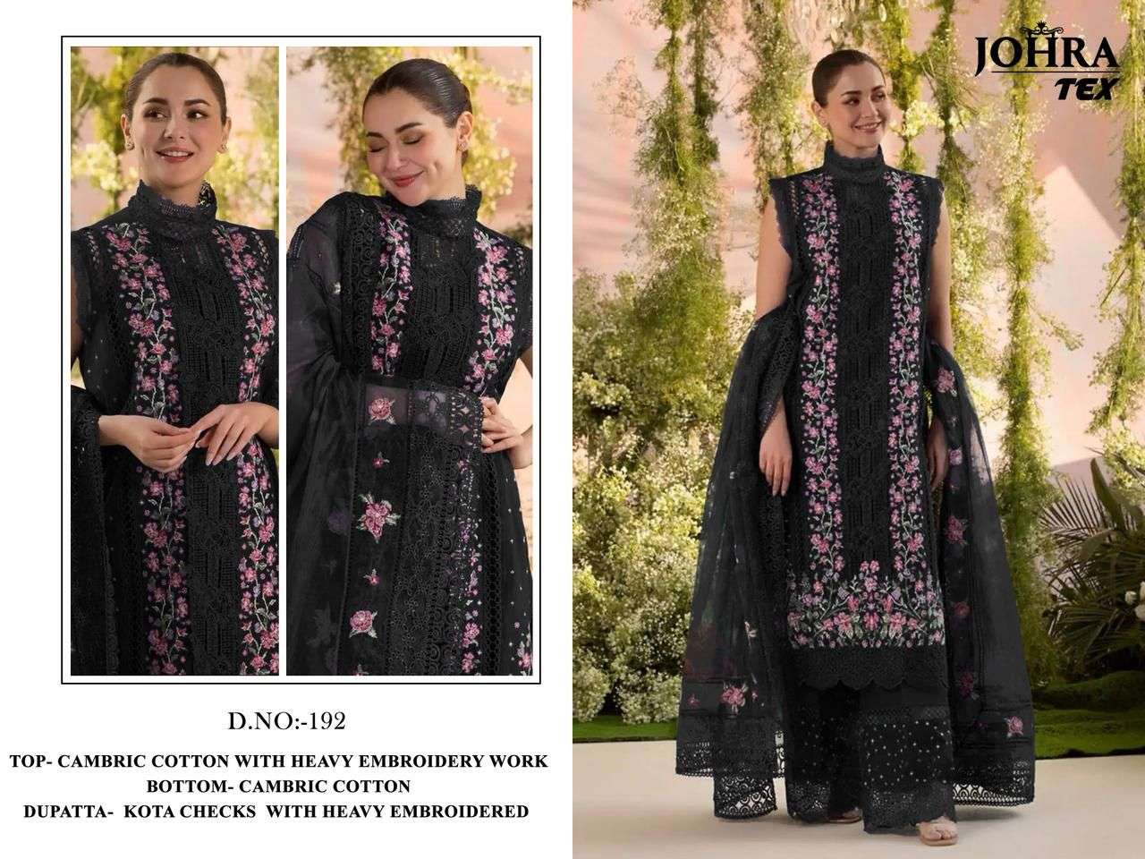 JOHRA TEX JT-193 COTTON EMBROIDERY DRESSES-00062