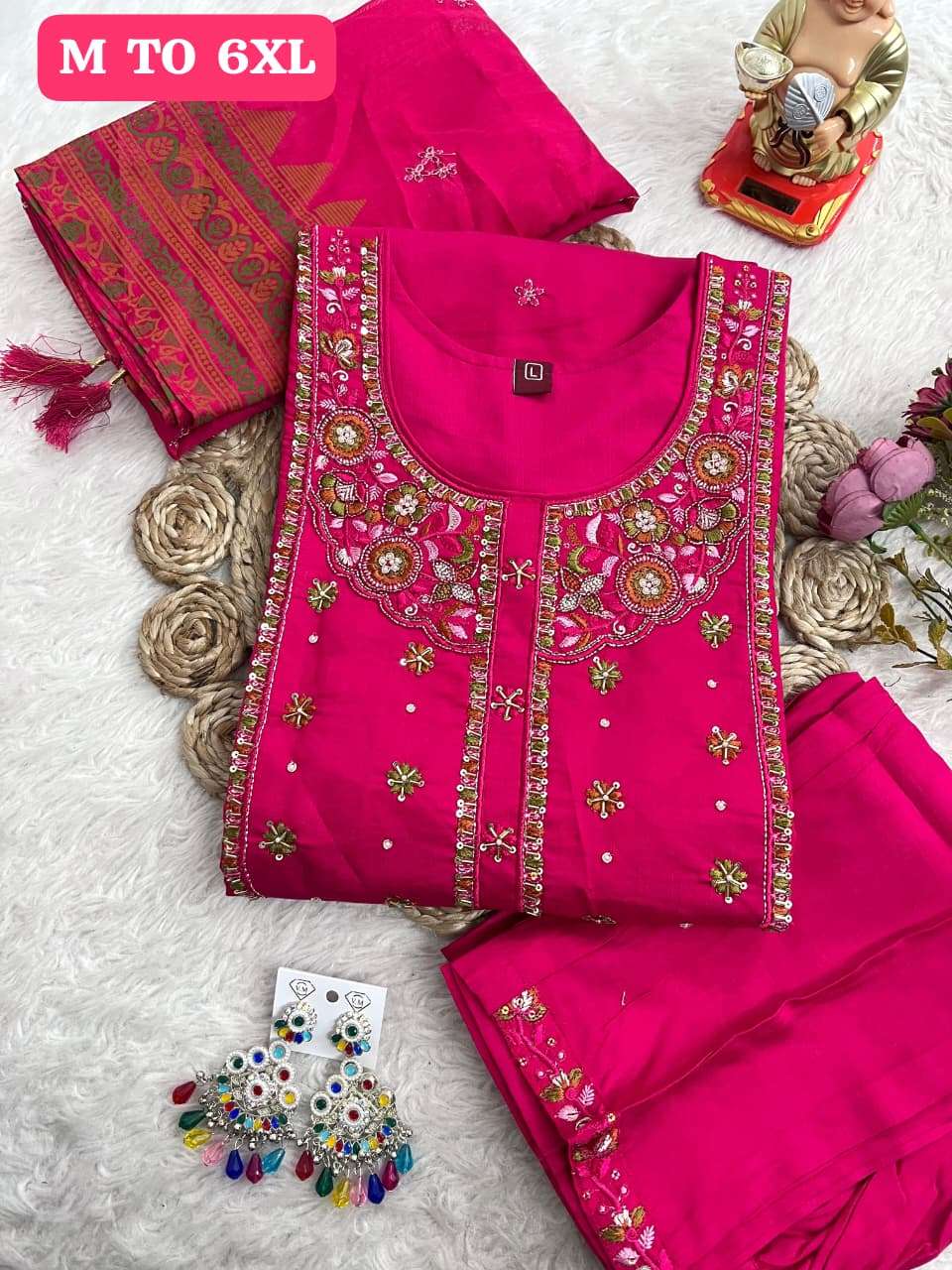 JYOTI VOL-433 BY ASLIWHOLESALE HEAVY VISCOSE EMBROIDERY DRESSES - 00233