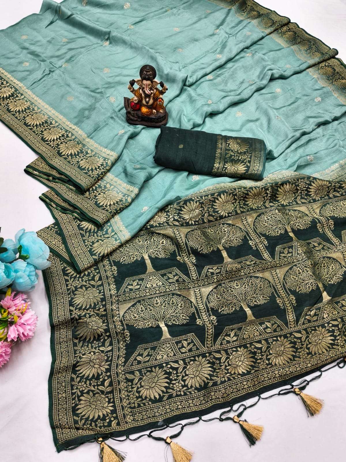 KAVERI BY ASLIWHOLESALE VISCOSE SILK PRINTED SAREES-00125