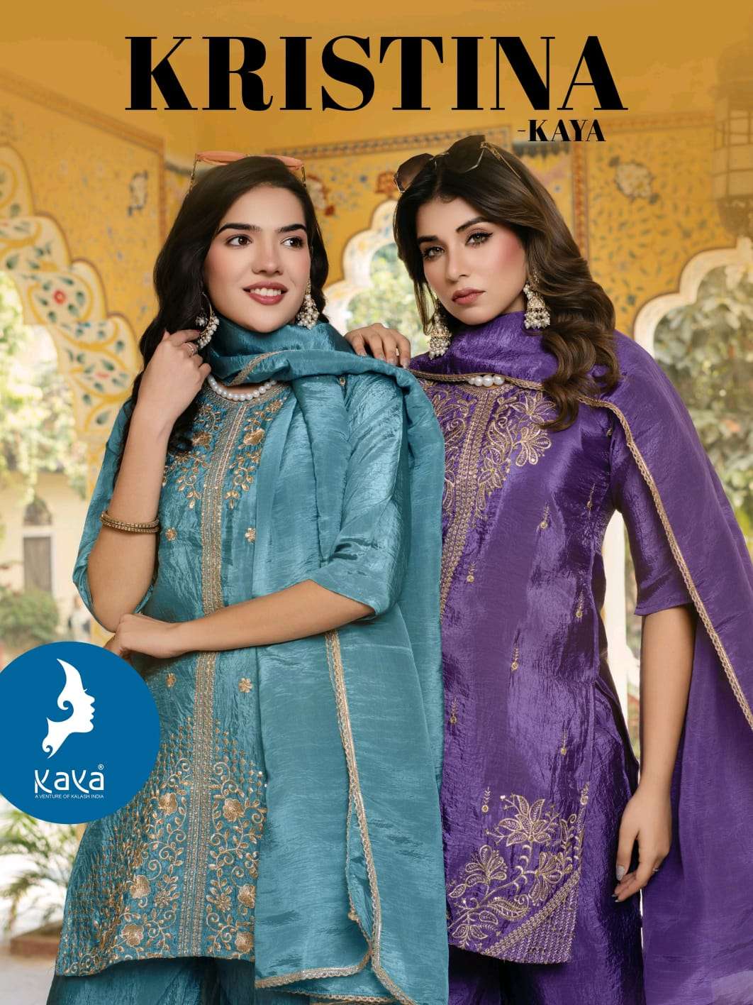 KAYA KRISTINA 01 TO 06 SERIES PURE SILK DRESSES-00014
