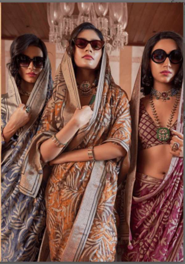 KRESHVA SULOCHNADEVI 4545 TO 4548 SERIES GEORGETTE PRINTED SAREES-00137