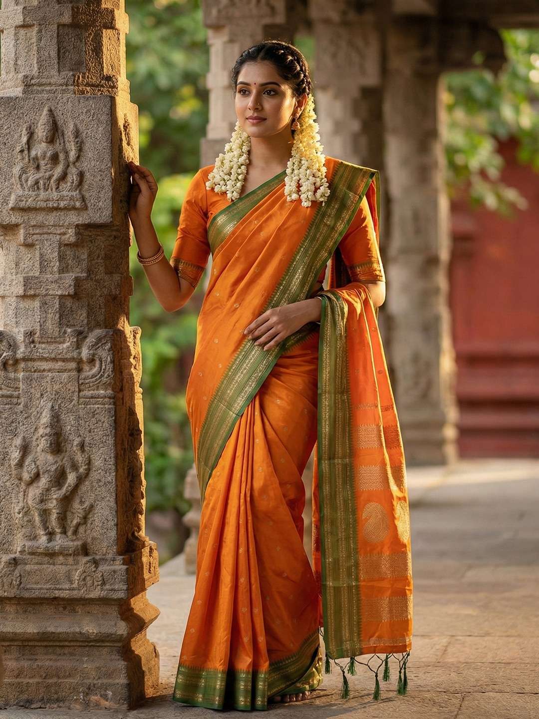 MAHALAKSHMI SILK BY ASLIWHOLESALE PRINTED SILK SAREES-00281