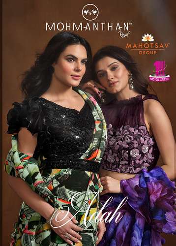 MAHOTSAV MOHMANTHAN ADAH 24409 TO 24419 SERIES PURE SILK SAREES-00137