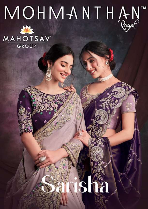 MAHOTSAV MOHMANTHAN SARISHA 22707 TO 22725 SERIES PURE SILK SAREES-00137
