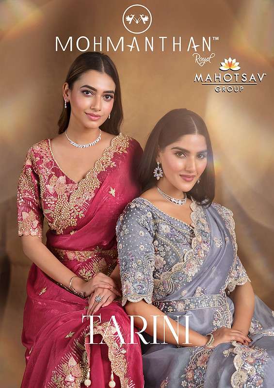 MAHOTSAV MOHMANTHAN TARINI 24705 TO 24715 SERIES PURE SILK SAREES-00137