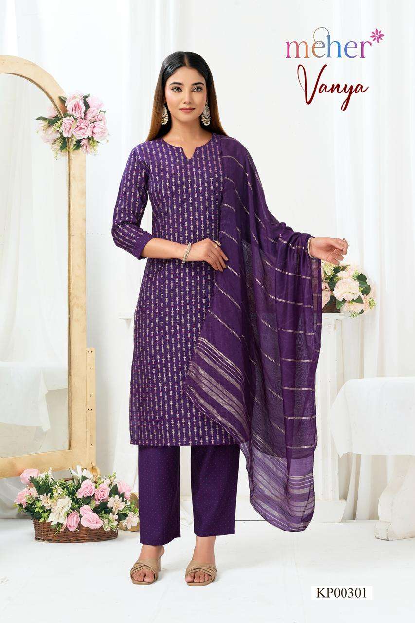 MEHER VANYA 292 TO 303 SERIES PURE VERTICAN DRESSES-00140