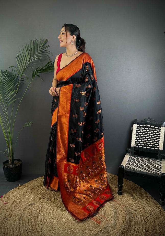 NATHNIKA BY ASLIWHOLESALE PAITHANI SILK SAREES - 00230