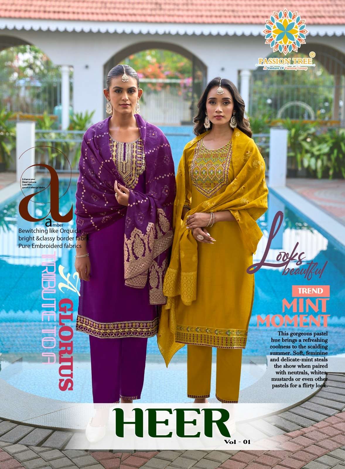 PASSION TREE HEER VOL-01 1001 TO 1008 SERIES FANCY EMBROIDERY DRESSES-00014