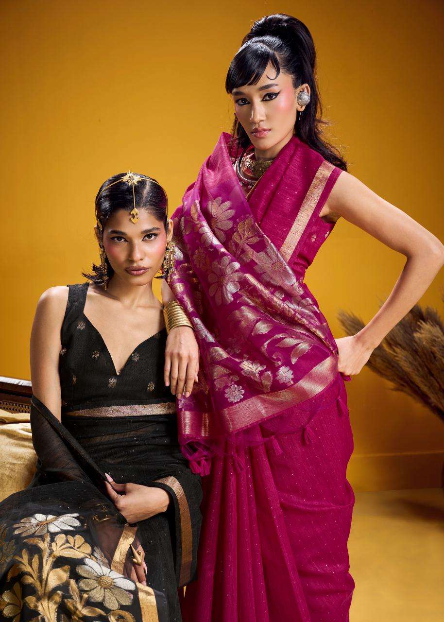 RAJTEX NIMRAT 001 TO 006 SERIES MUNGA SILK HANDLOOM SAREES-00137