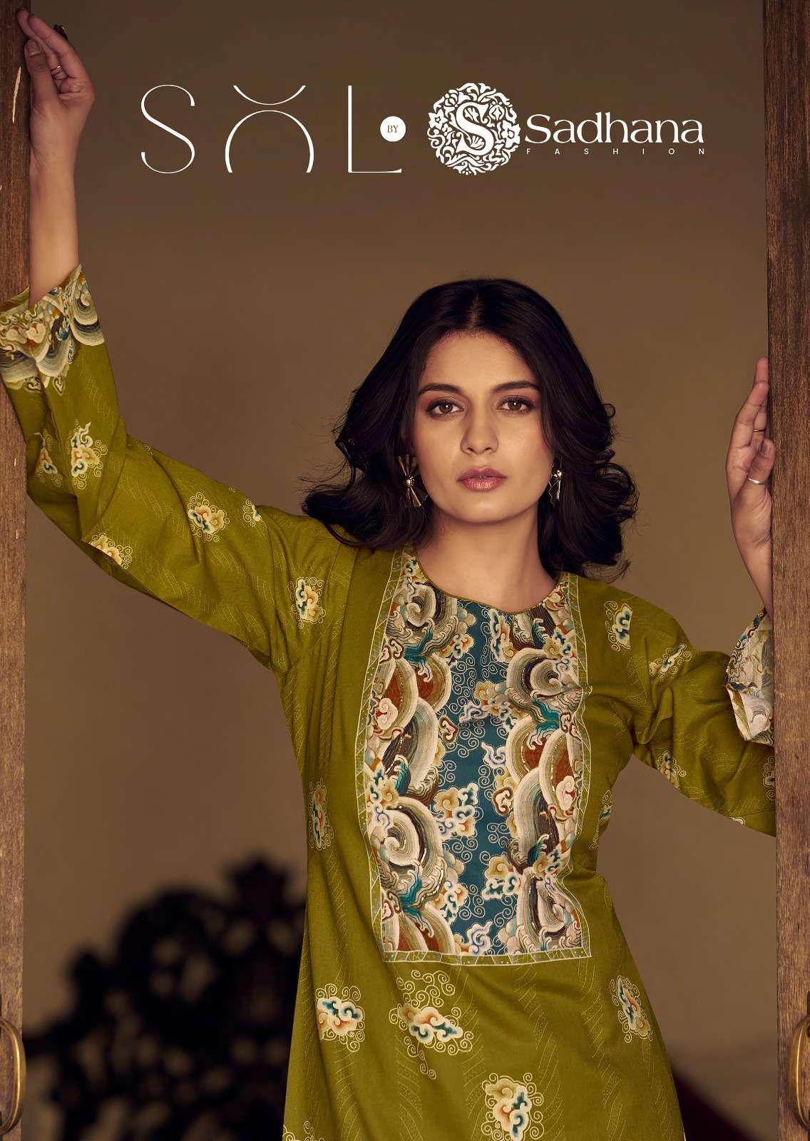 SADHNA SOL 11452 TO 11457 SERIES PURE LAWN COTTON PAKISTANI DRESSES-00028
