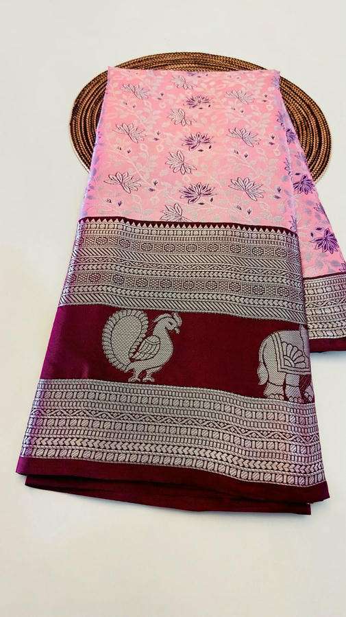 SF-999 BY ASLIWHOLESALE KANJIVARAM SILK PRINTED SAREES-00314