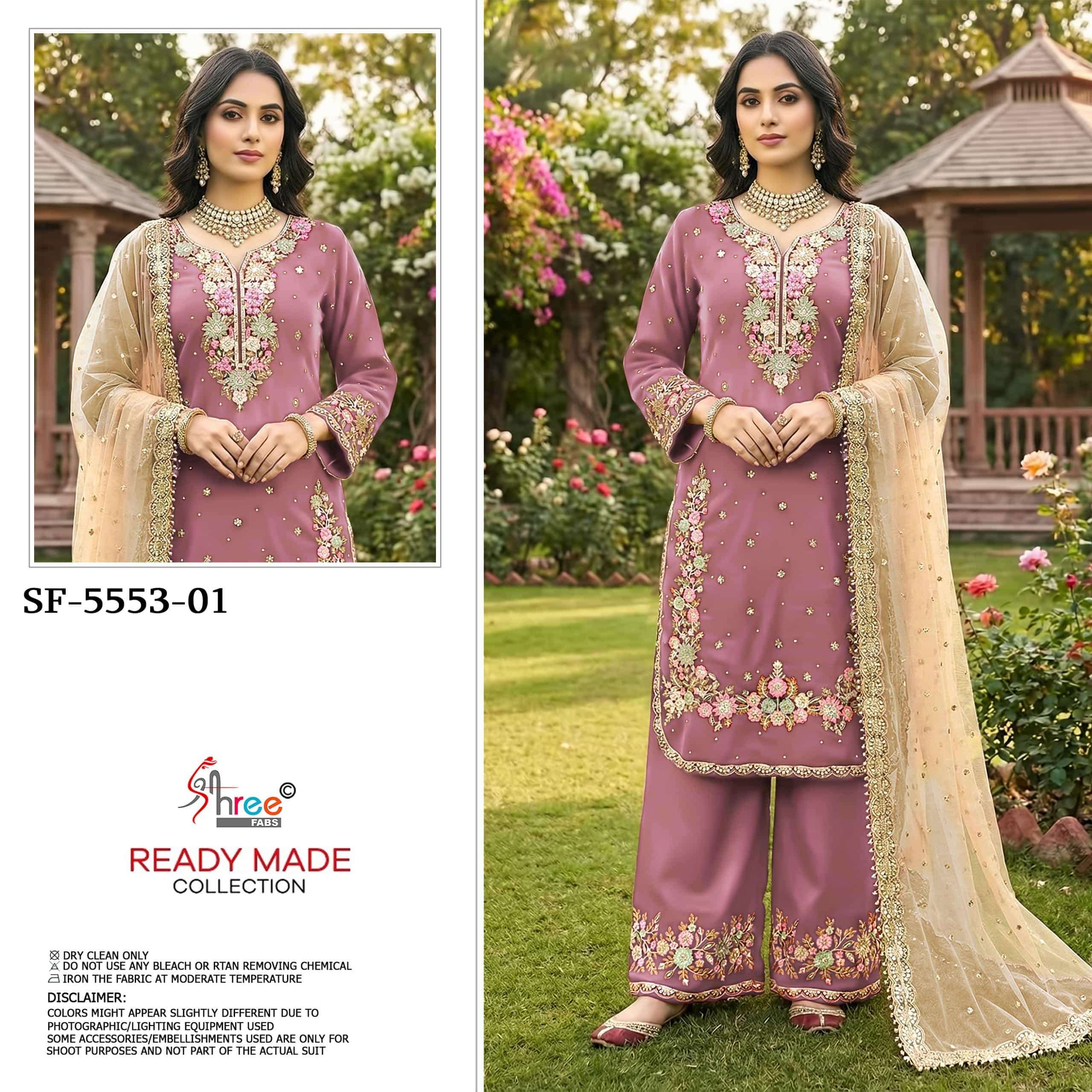 SHREE FAB SF-5553 PURE JIMMY CHOO EMBROIDERY PAKISTANI DRESSES-00201