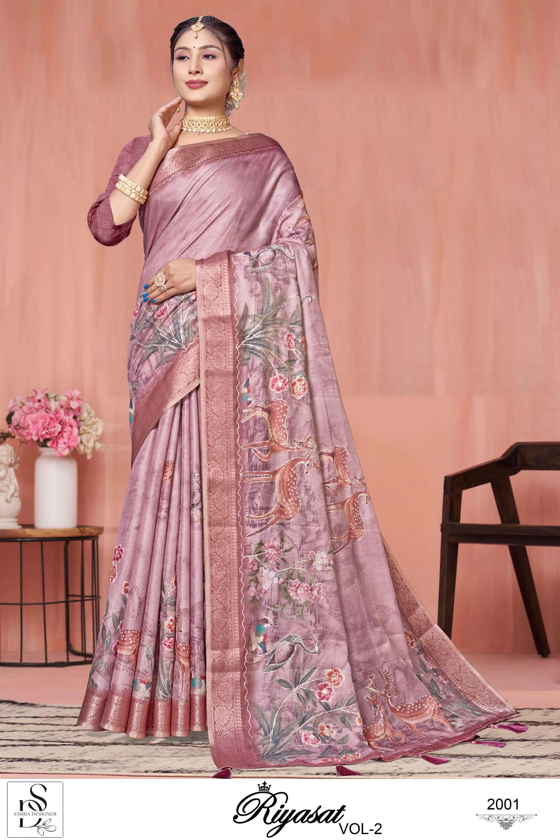 SHUBH SHREE CREATION RIYASAT VOL-2 2001 TO 2006 SERIES KANJIVARAM SILK SAREES-00025