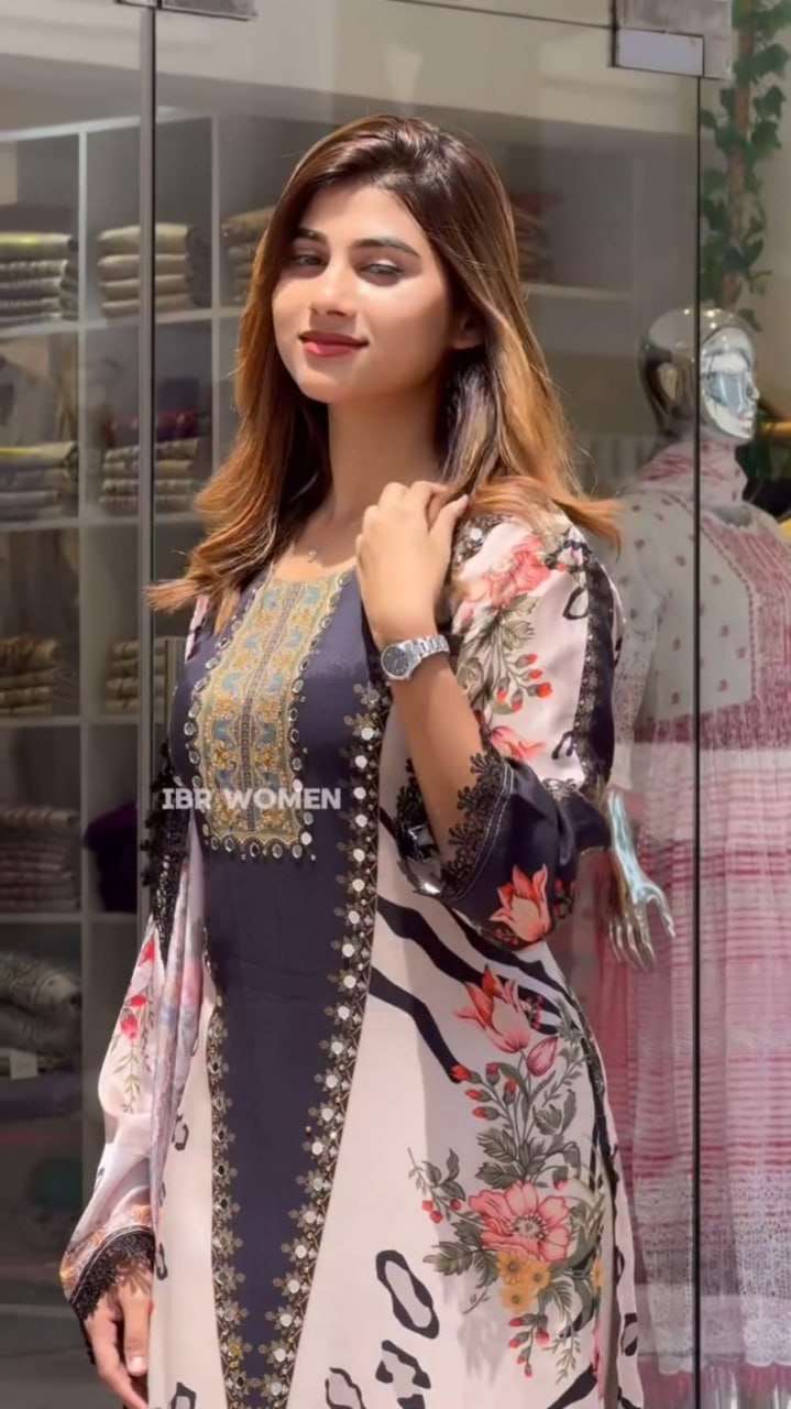 YD-009 BY ASLIWHOLESALE MUSLIN COTTON PRINTED DRESSES - 00104