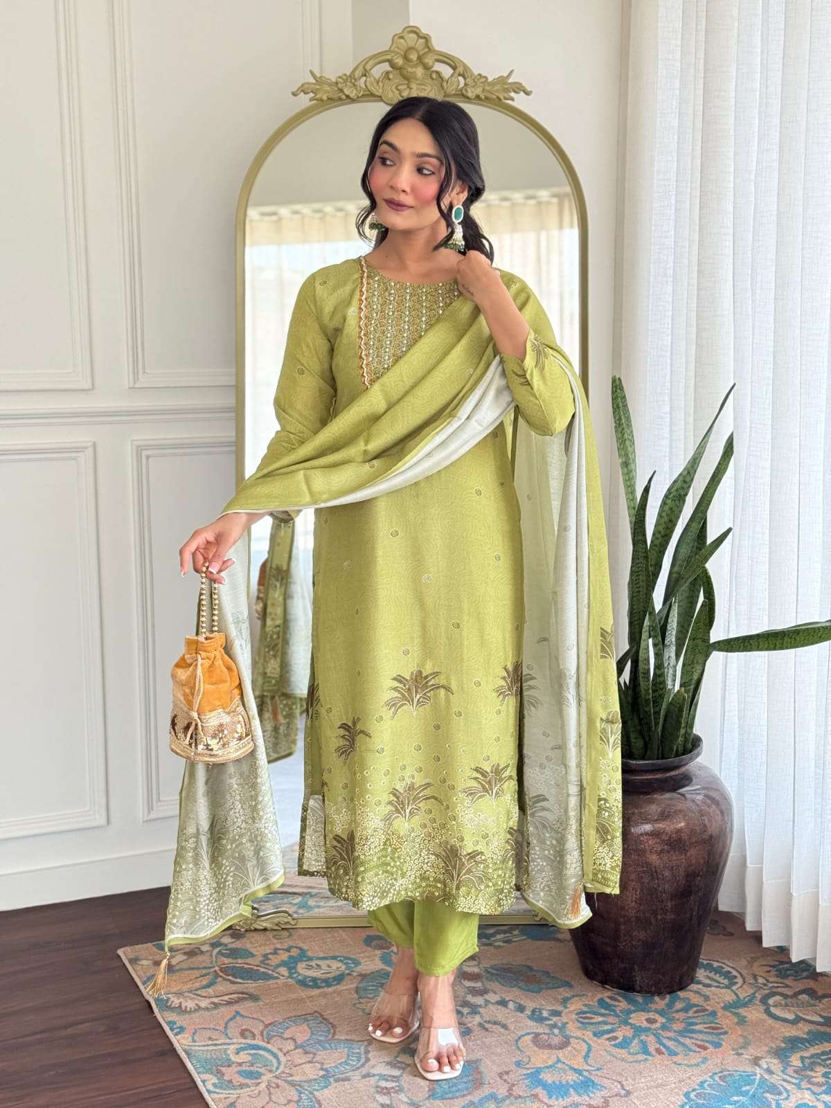 YD-00R49 BY ASLIWHOLESALE MUSLIN COTTON PRINTED PAKISTANI SUITS-00104