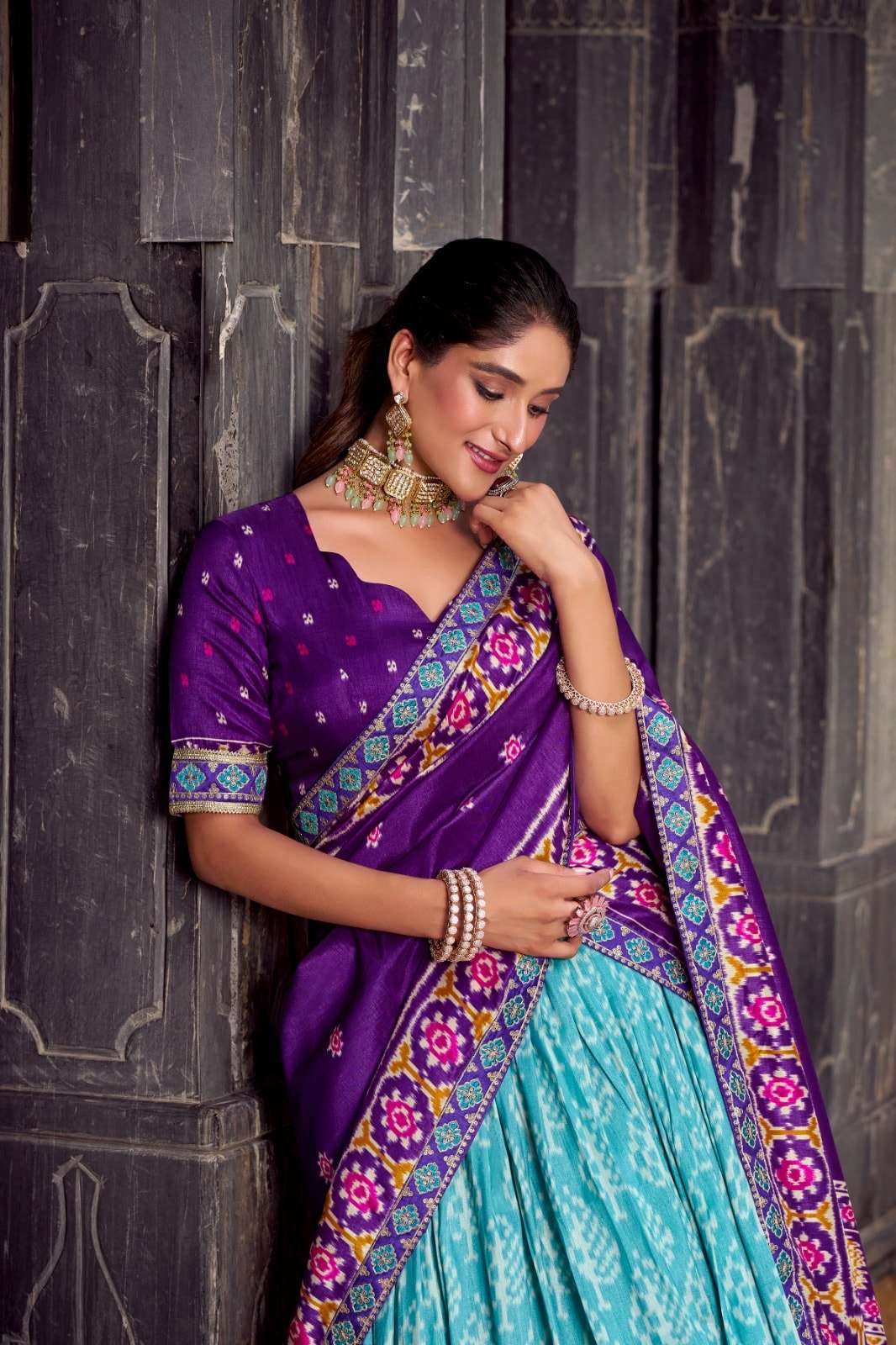 1246 VASAAVI COLOUR BY ASLIWHOLESALE DESIGNER PURE SILK LEHENGAS-00195